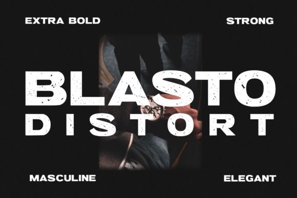 Blasto Distort: Bold Typography for High-Impact Design