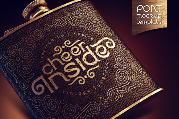 Cheer Inside: A Vintage Display Font for Modern Design