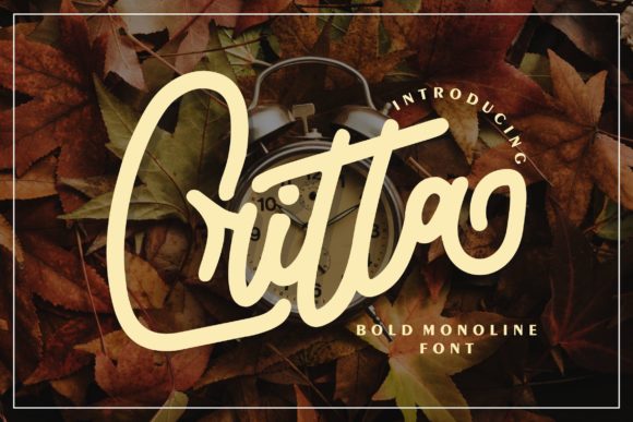 Critta Font Evaluation: A Vintage Display Option for Designers