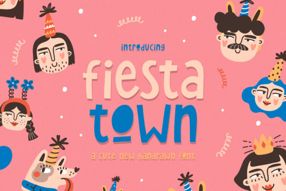 Fiesta Town: Strategic Typography for Playful Branding and Targeted Engagement