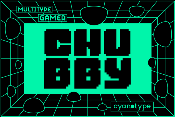 Gamer Chubby: The Pixelated Font for Bold, Distinctive Design