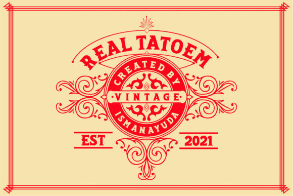 Real Tatoem: Adding Bold, Vintage Character to Your Design Projects