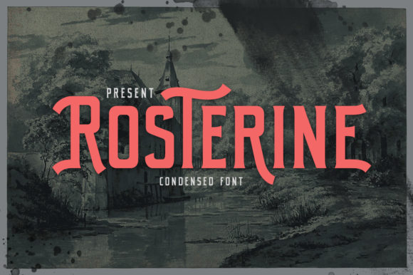 Rosterine: Integrating Vintage Typography into Modern Design Workflows