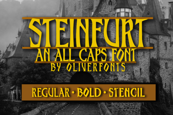 Steinfurt: The Assertive Display Font for Modern Design