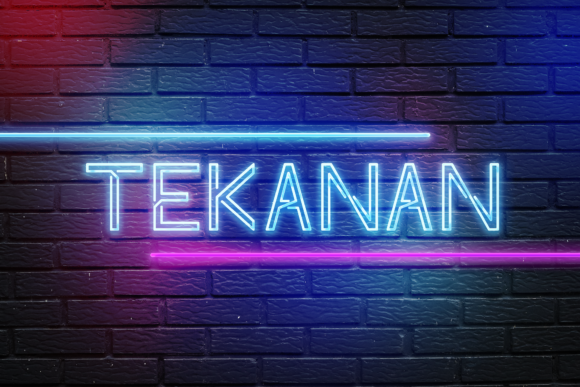 Tekanan: The Modern Display Font for Bold Digital and Print Designs